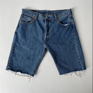 Levi's Classic Blue Jean Shorts